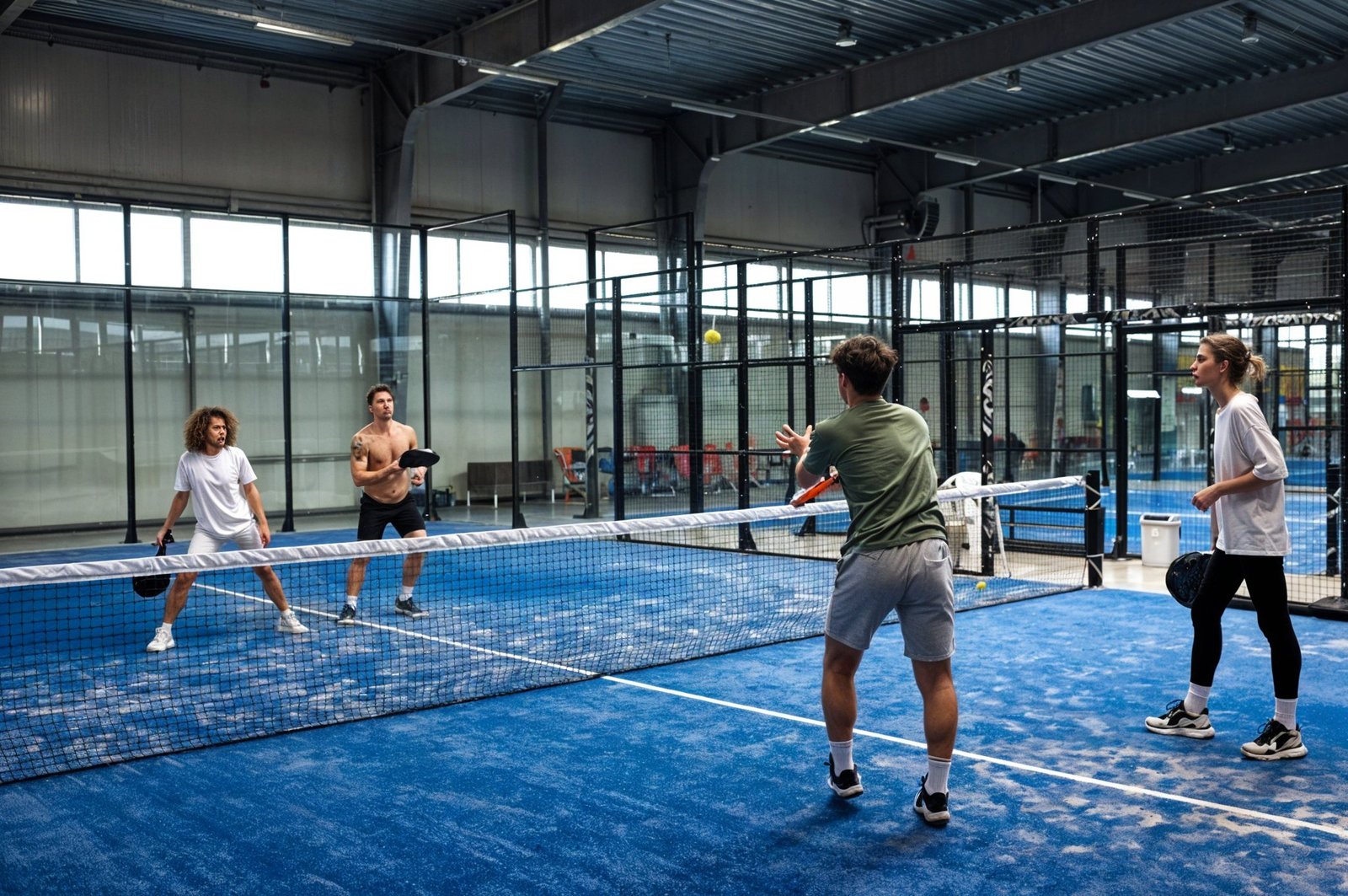 Luxury living at The Tiara with residents enjoying premium amenities like indoor sports facilities